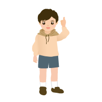可愛い子供のイラスト-1